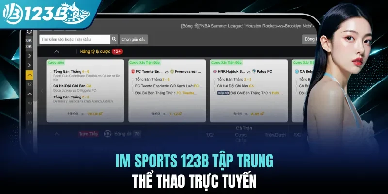 IM Sports 123B tập trung thể thao trực tuyến